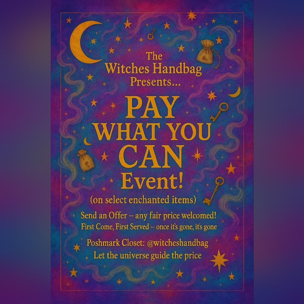 ✨️💰🔮 Pay What You Can Event🔮 💰✨️